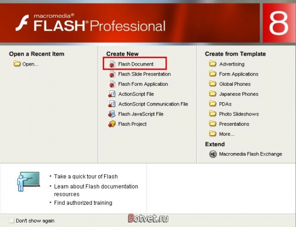 Как преобразовать во Flash из объекта в кнопку?