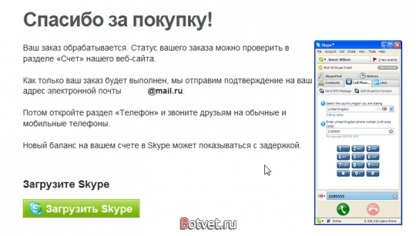 Как пополнить счёт в скайпе (Skype) через WebMoney?