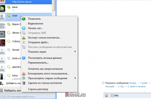 Как в скайпе показать свой экран? (способ 2)